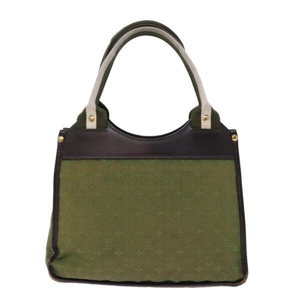 LOUIS VUITTON Monogram Mini Sac Catline Hand Bag Tst Khaki M92327 - Picture 3 of 16